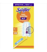 Swiffer XXL Duster Dust Magnet Starter Kit with Extendable Handle up to 90cm & 2 Refills, 4-Position Adjustable Head for Dusting **B-Grade – tested** Multicoloured