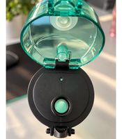 Collectino 500ml Tritan Water Bottle with Practical Lid & Carrying Strap, Leakproof, Includes Waterproof Stickers – **B-Stock (Inspected)** – Green