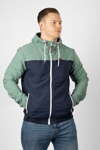 Lakeville Mountain Chaqueta de entretiempo para hombre Bani Colourblock Seasalt/Black iris