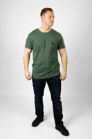 Lakeville Mountain Camiseta para hombre Matopo 4 Pine Green Melange