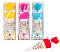 Trendhaus ABC Champions Schultüten-Radierer – Radiergummi im Schultüten-Design für Kinder zufällige Farbauswahl **B-Ware – geprüft** in Bunt