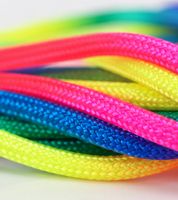 folia Finger Twist Fadenspiel 1,6 m – buntes Geschicklichkeitsspiel für Kinder ab 4 Jahre **B-Ware – geprüft** Regenbogenfarben