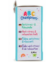 2er Pack Trendhaus ABC Champions Antistress- & Relaxbälle 2er-Set – Stressbälle zum Kneten und Drücken **B-Ware – geprüft** Grün