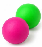 Trendhaus "ABC Champions" Anti-Stress & Relaxation Balls (2-Pack) – Squeeze and Knead Balls **B-Stock – Inspected** Pink/Green