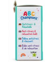 Trendhaus ABC Champions Anti-Stress & Relaxation Balls (2-Pack) – Squeeze and Knead Balls **B-Stock – Inspected** Blue/Purple