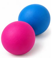 Trendhaus ABC Champions Anti-Stress & Relaxation Balls (2-Pack) – Squeeze and Knead Balls **B-Stock – Inspected** Blue/Purple