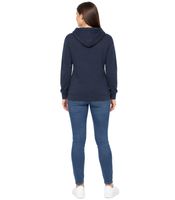 Sweat à capuche pour femme KangaROOS – Sweat à capuche au look sportif, doté d'une capuche et d'un cordon de serrage, en bleu foncé / bleu marine