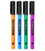 STAEDTLER Noris Fineliner 4-Piece Set – 0.6 mm – Pens in 4 Colors – 307-S BK4 **B-Stock – Inspected** Multicolored