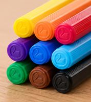 STABILO Pen 68 Felt-Tip Pens (Set of 10) – Premium fiber-tip pens with a 1 mm tip, in a convenient snap-closure case **B-stock – inspected**