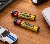 16-Pack Energizer Eveready Gold AAA Alkaline Batteries – 1.5 V – Micro LR03 – 8+8 Bonus Pack **B-Stock – Inspected** Gold