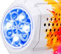 Pistolet à bulles LED « Bubble Rush Blaster » – Article de second choix (B-Ware) – Vérifié – Multicolore