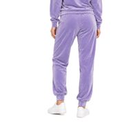 Women’s Velour Lounge Pants with Pockets for Relaxed Days – Purple Joggers