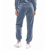 Pantalones de tejido suave para mujer, tipo *lounge* y con bolsillos, ideales para días de relax – Pantalones de estilo *jogger* en color Azul