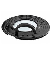 KRÜGER Tokio Non-Stick Universal Splatter Guard with Viewing Window for Pans and Pots (Ø 20, 24, and 28 cm) – **B-Stock (Outlet Item) – Inspected** – Black