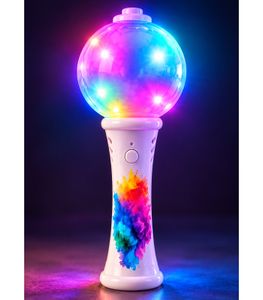 partytime LED Bubble Wand, approx. 23 cm, bubble solution not included **B-stock – inspected** Multicolored