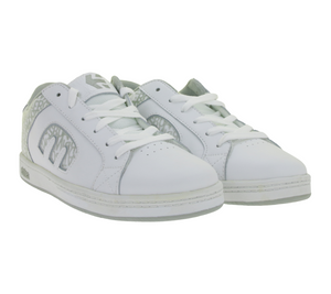 etnies Digit SMU Kids' & Women's Low-Top Skate Sneakers with etnies Logo on the Outer Side 4307000032181 White/Grey
