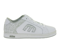 etnies Digit SMU Kids' & Women's Low-Top Skate Sneakers with etnies Logo on the Outer Side 4307000032181 White/Grey
