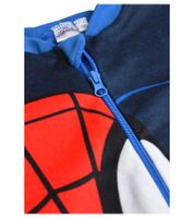 MARVEL Spider-Man One-Piece Pajama Set for Boys – Spider-Man Themed Sleepwear/Loungewear – Blue/Red