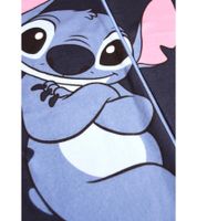 Disney Lilo & Stitch Jumpsuit-Style Pajama Set for Girls – Stitch-Themed Loungewear/Sleepwear (Blue/Pink)