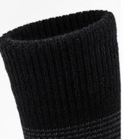 Lot de 3 paires de chaussettes thermiques « Outdoor Worker » de SOCKSWEAR – Chaussettes de travail chaudes contenant de la laine – Noir/Gris