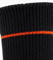 Lot de 10 paires de chaussettes pour hommes DMAX – Coton confortable avec bord-côte doux – Noir